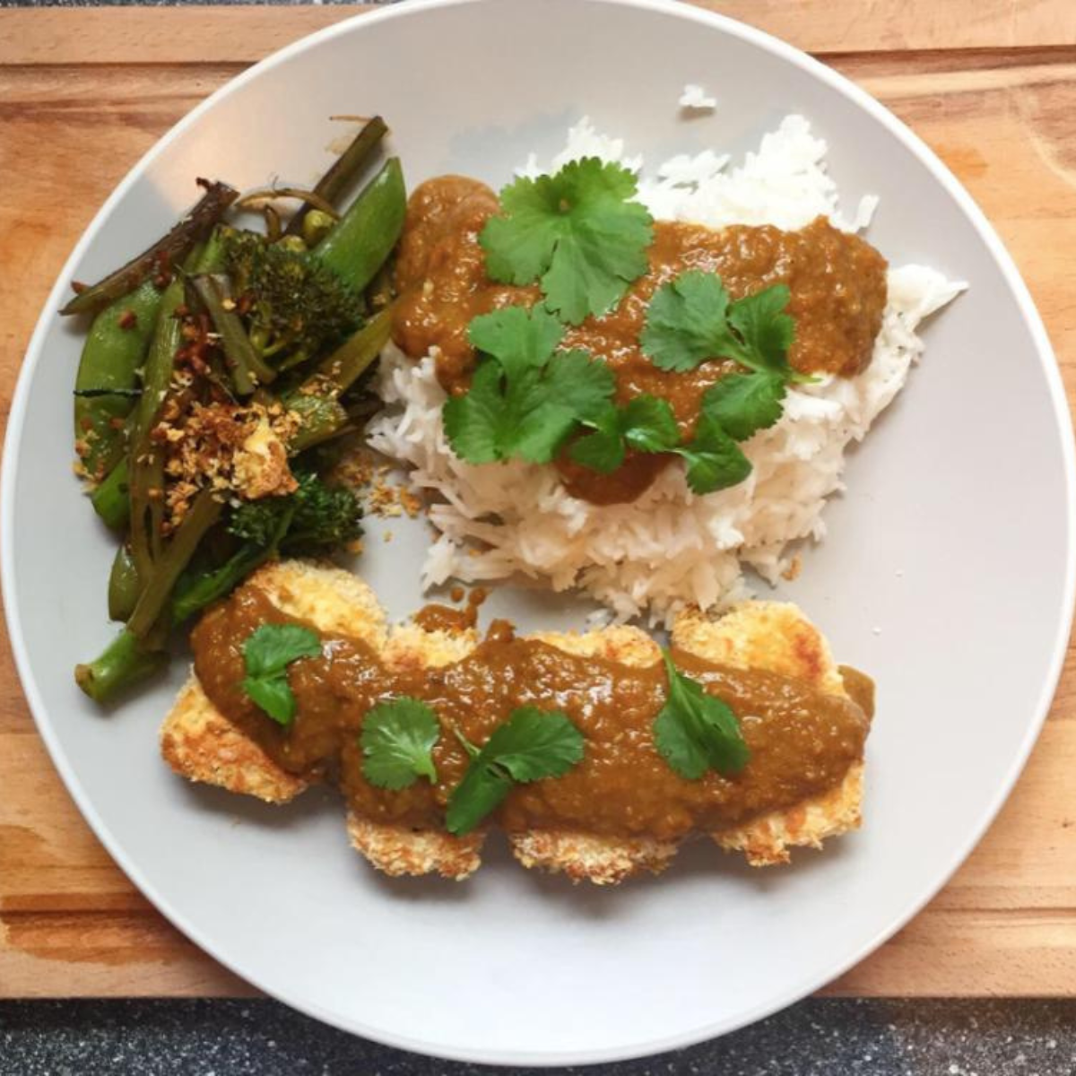 Crispy Tofu with Katsu Sauce Let's Go Vegan