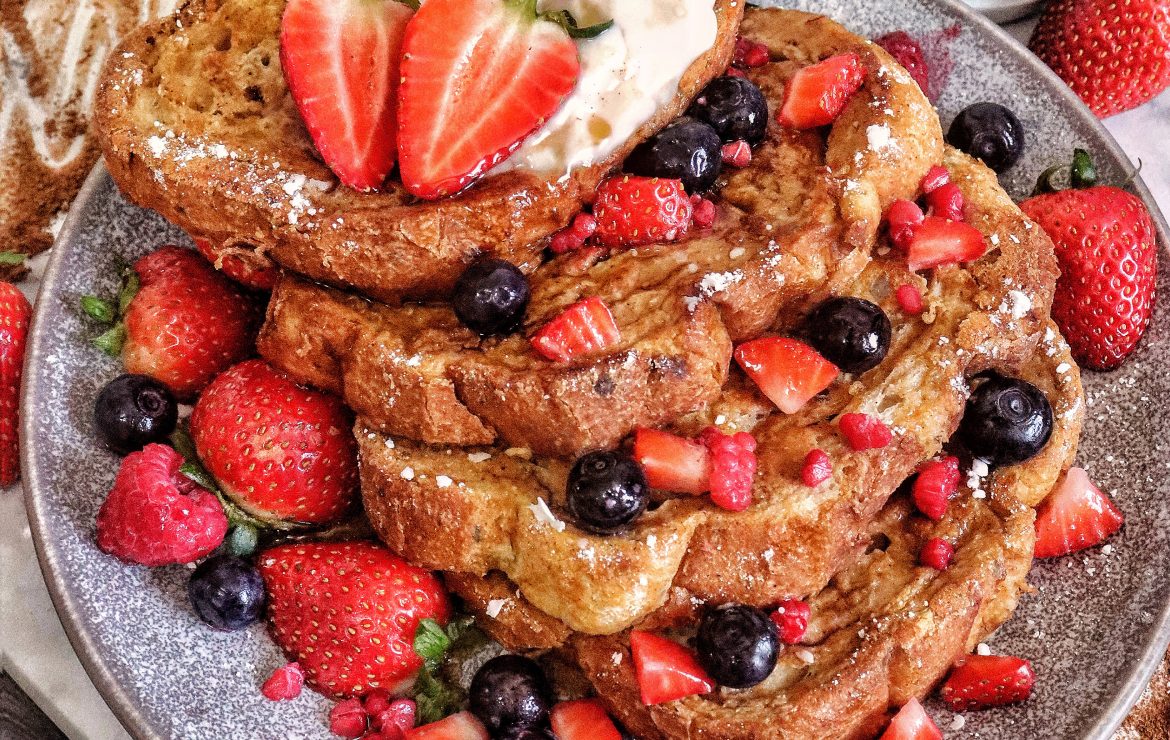 3 Ingredient Vegan Protein French Toast Let's Go Vegan!