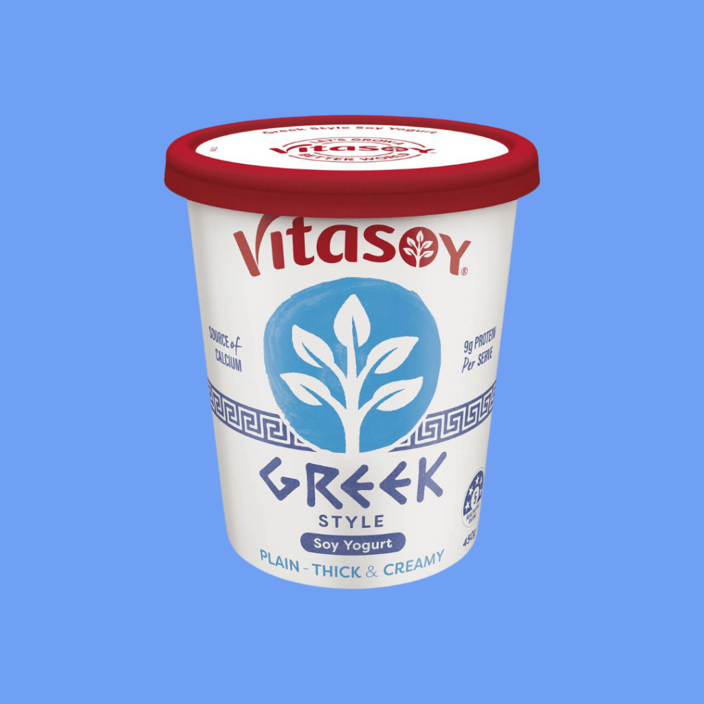 Vegan yoghurt options at Woolworths Let's Go Vegan Australia