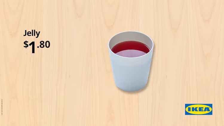 kids jelly IKEA, vegans, ikea restaurants, swedish food market